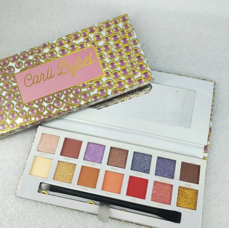 Paleta de maquiagem marca de alta qualidade sombra de olho 14Colors paleta de sombra instock