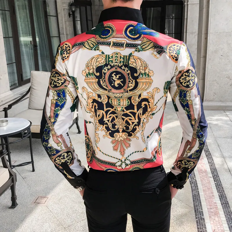 Chemise online homme baroque