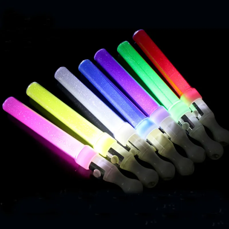 Led Glow Stick Flash Baguette Magique Baguettes Lumineuses Led Baguettes Rave bâtons DJ Clignotant Pour La Fête Perform De Mariage De Noël Fournitures