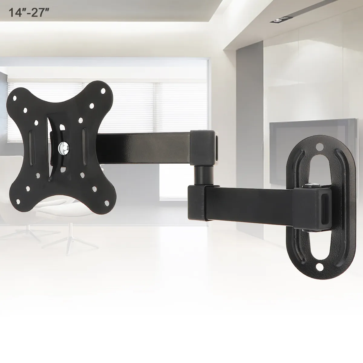 Evrensel 10 KG Ayarlanabilir TV Duvar Montaj Braketi Düz Panel TV Evrensel 10 KG Ayarlanabilir TV Duvar Montaj Braketi Düz Panel TV