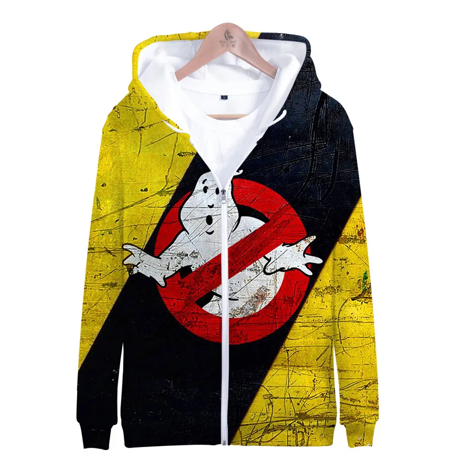 DHgate Mens 3D Ghostbusters Hoodie Funny Ghost Busters Printed Sweatshirt Cosplay Costume Apparel