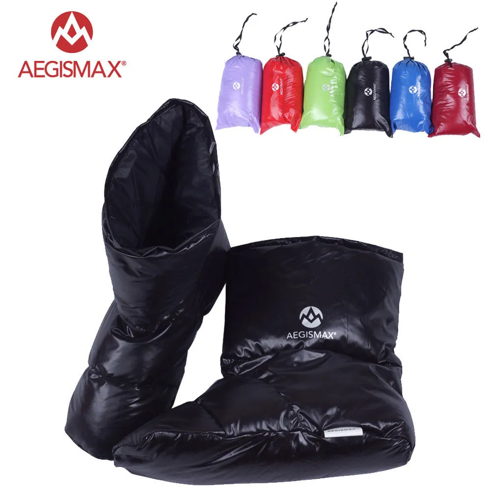 Aegismax Duck Down Slippers Schoenen Bootees Laarzen Schoenen Camping Voeten Cover Warm Warme Wandelen Buiten