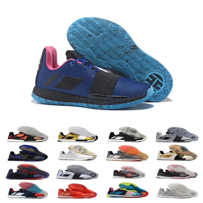 Big Sale Harden Vol. 3 MVP Basketball Shoes Mens Weaving Sneakers Red