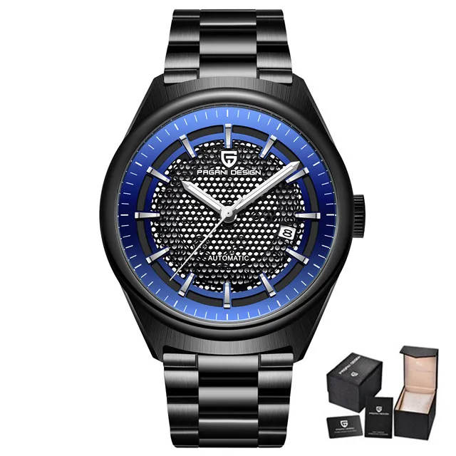 relojes hombre 2019 NEW PAGANI DESIGN Brand Men's Luxury Mechanical watch stainless steel waterproof military watch horloges men