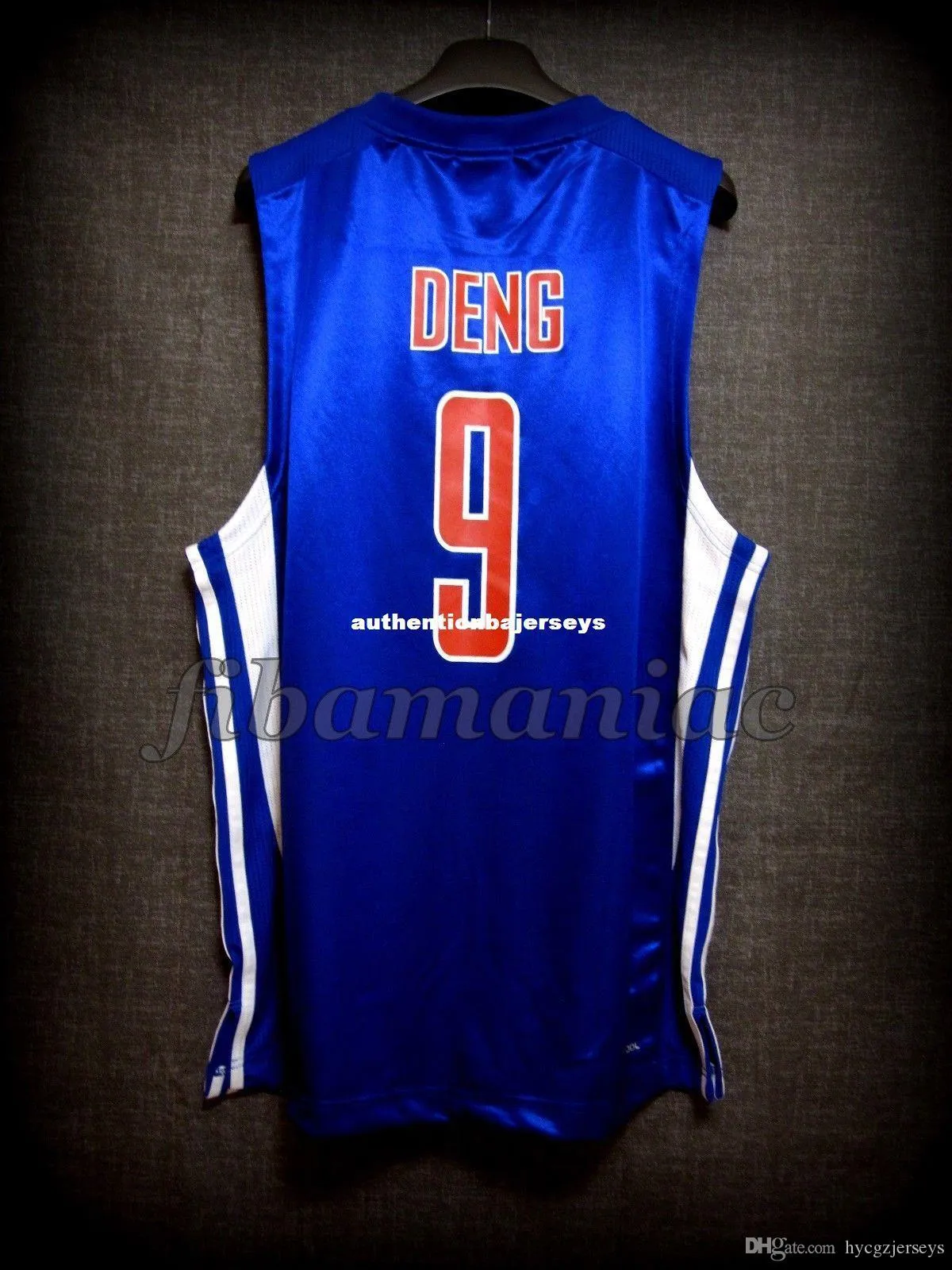 FIBA LUOL DENG LONDON GREAT BRITAIN GENUINE BASKETBALL JERSEY High