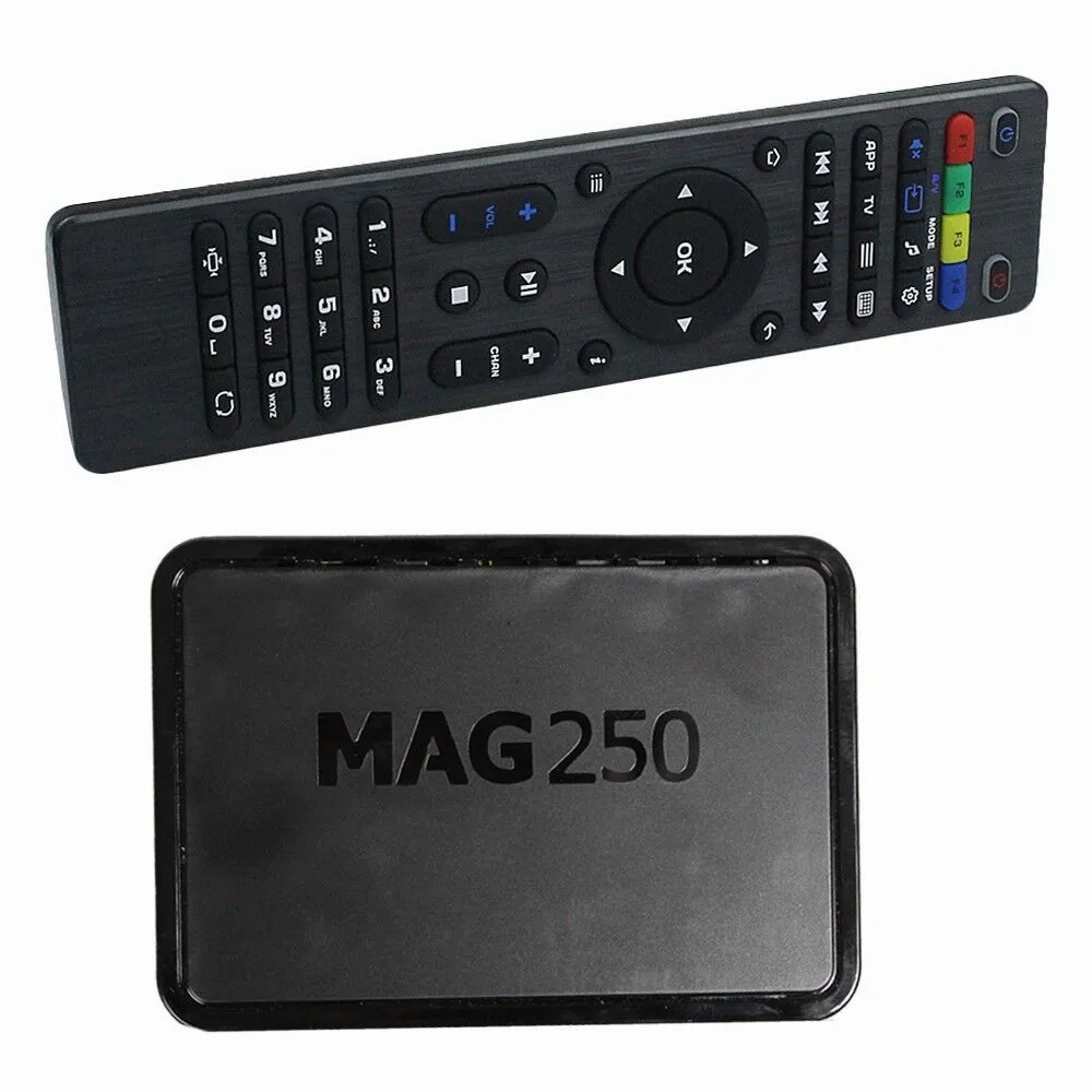 MAG 250 MAG Set Top Box MAG250 Sistema Linux streaming Sistema de cine en casa Linux TV Box Reproductor multimedia Igual que MAG322