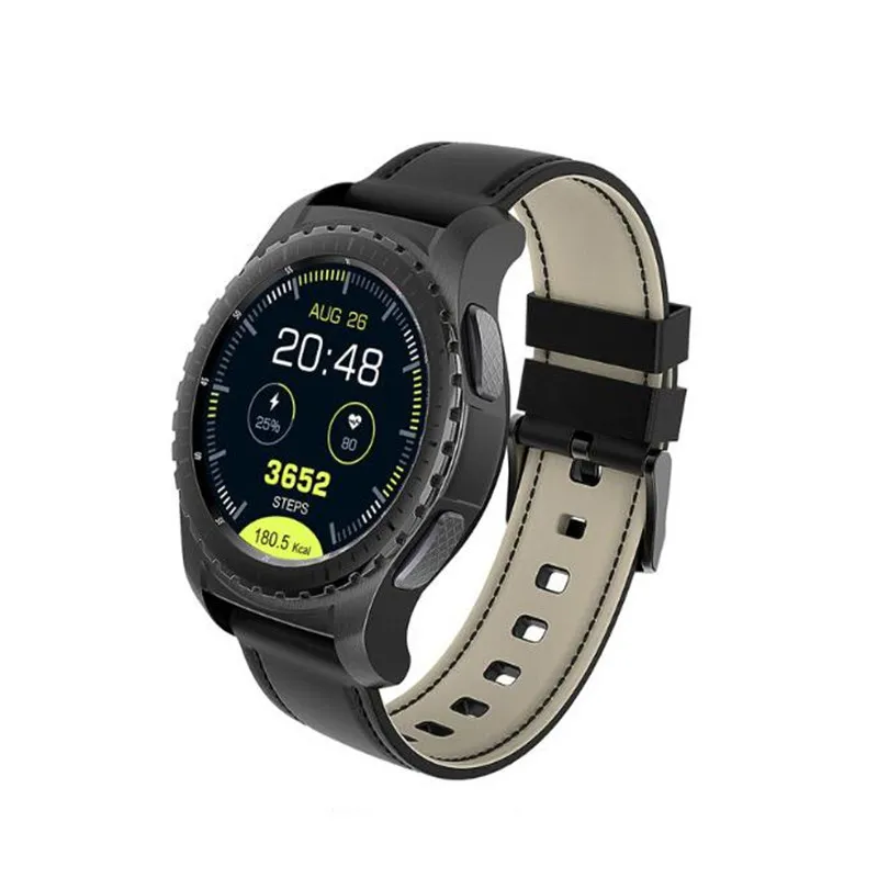 Android 7.0 Smart Watch 1 GB + 16 GB Bluetooth 4.0 WIFI 3G Smartwatch Herren Armbanduhr Unterstützung Google Store Sprach-GPS-Karten