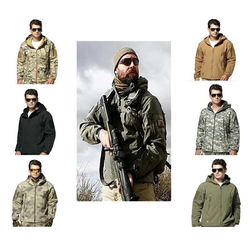 Sport de plein air chasse tactique veste ou pantalon hommes imperméable coupe-vent vêtements TAD randonnée pêche Camping vêtements Sport costumes