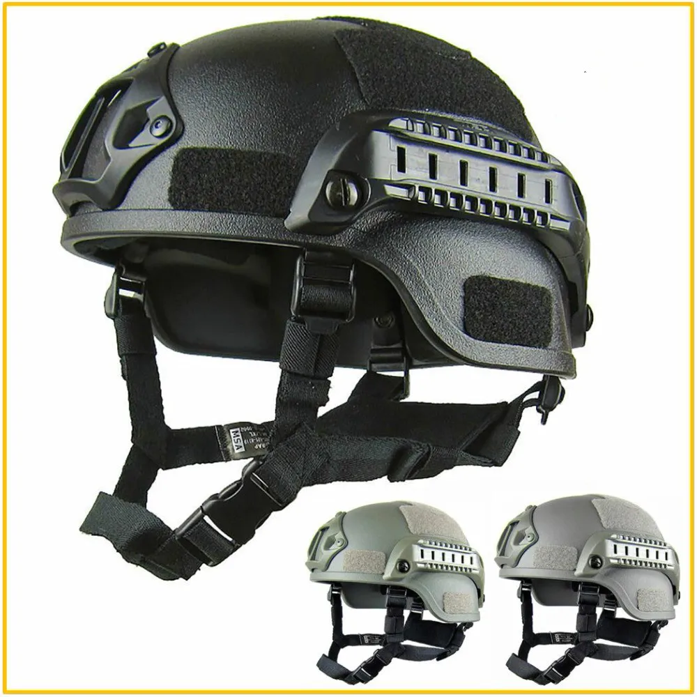 Qualidade Leve RÁPIDO Capacete Airsoft MH Capacete Tático Ao Ar Livre Tático Paintball CS SWAT Equitação Equipamentos de Proteção