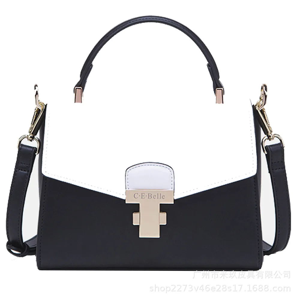 Bag women's new handbag 2020 color single shoulder bag European and American fashion women's bag