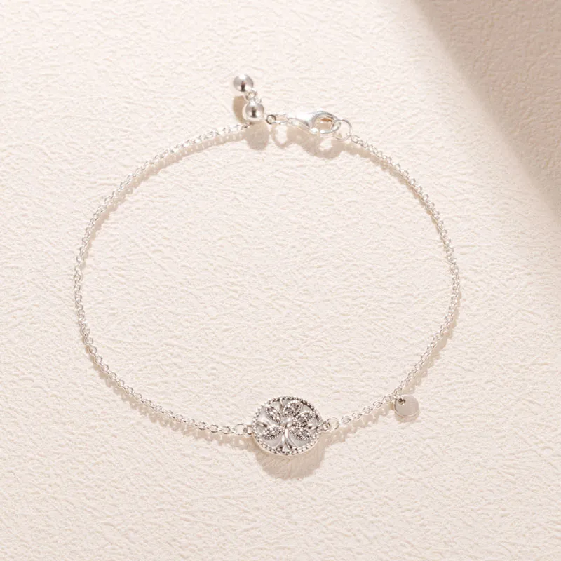 Life Charms Bracciale 'Beautiful Friend' - Placcato Argento Con Ciondolo Cuore E Strass - Confezione Regalo