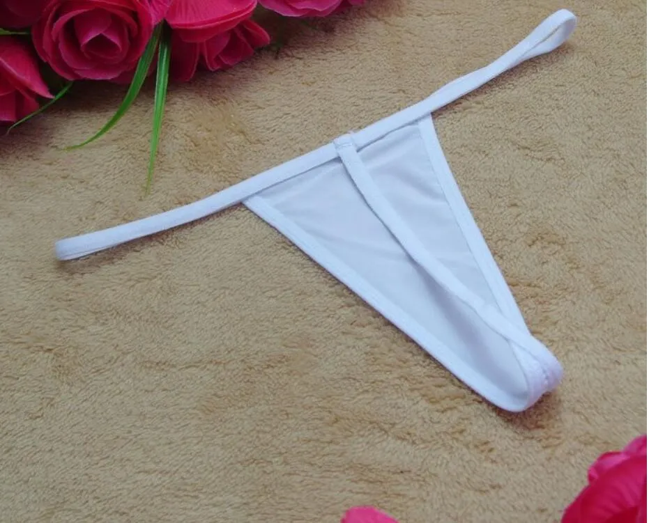 50 Pecs Sexy Underwear 100% Algodão Beading Calcinha Do Biquíni Thong G  Corda T Back Calcinhas Briefs Ladies Mulheres Lingerie Intimate De $1,96