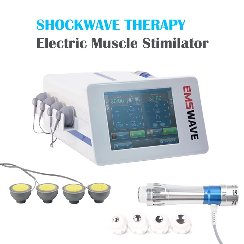 Physical shock wave therapy machine for body pain relief/ EMShock shock wave therapy machine for ed treatment