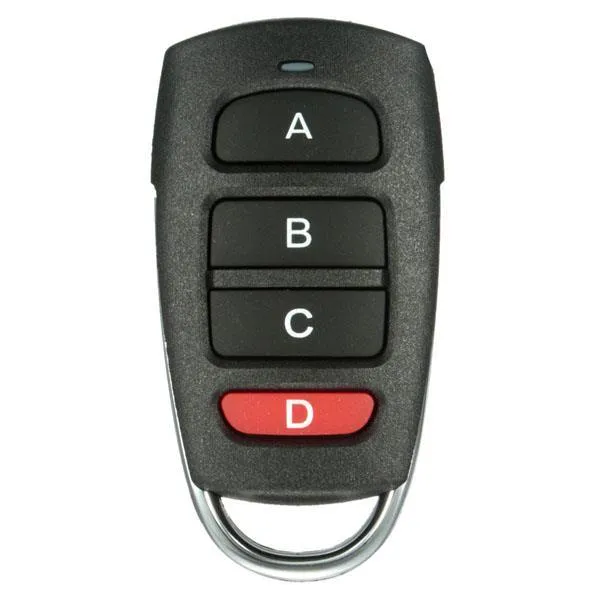 Universal 4 Buttons Cloning 433mhz Electric Garage Door Remote Control Key Fob