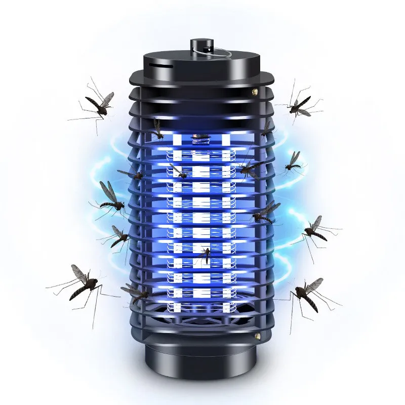 Elektronik myggmördare elektrisk bugg Zapperlampa Anti Mosquito Repeller EU US Plug Electronic Mosquito Trap Lamp 110V 220V