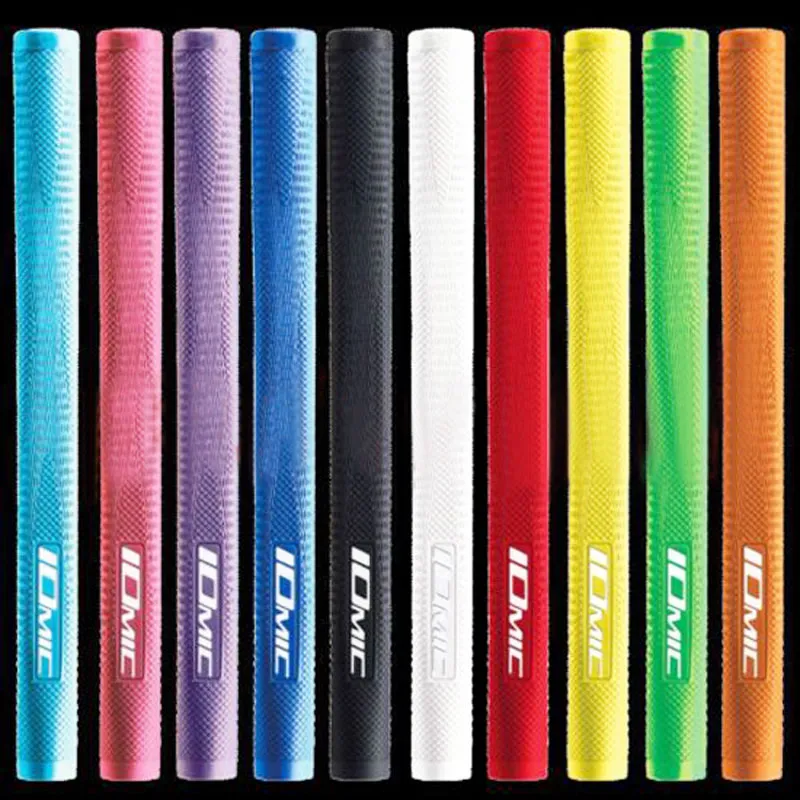 Poignées de golf IOMIC Poignées de putter de golf pu de haute qualité couleur grise au choix 1pcs / lot poignées de clubs de golf Livraison gratuite