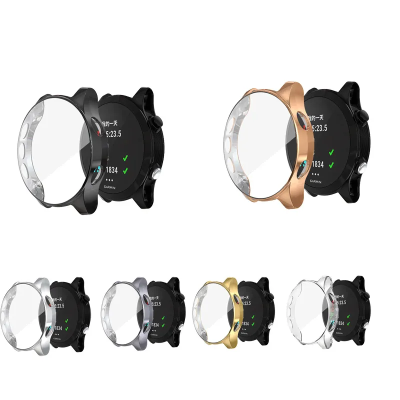 TPU Protector Bands For Garmin Forerunner 245 935 Watch Wearable Accessories Frame Shell Protective Case