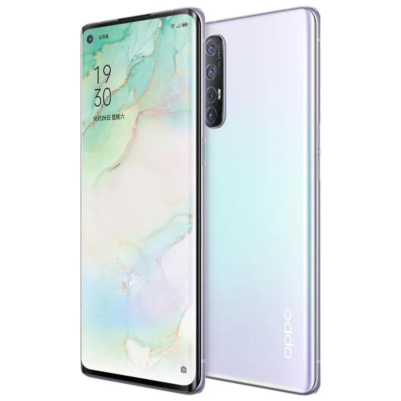 Original Oppo Reno 3 Pro 5g LTE-mobiltelefon 12GB RAM 256GB ROM SNAPDRAGON 765G OCTA Core Android 6.5 "Fullskärm 48.0mp Face ID Mobiltelefon