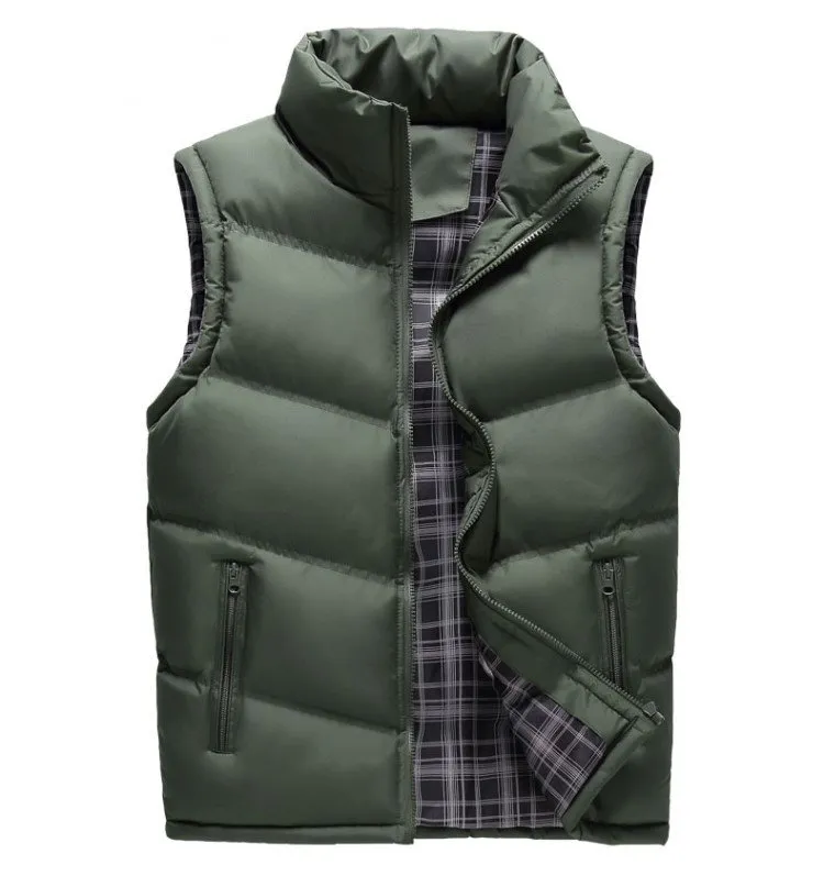 Mens Designer Jacket Vest Brasão Zipper Luxo Zipper Mens alta qualidade francesa New Designer Men inverno para baixo do colete