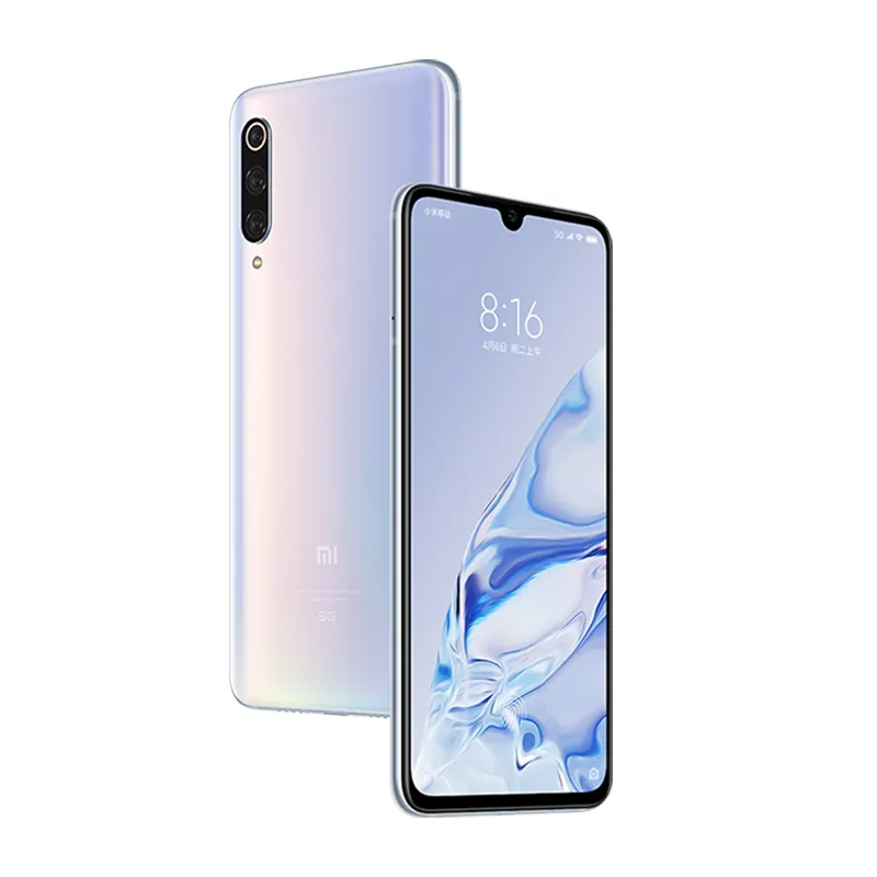 Oryginalny Xiaomi Mi 9 Pro MI9 5G Telefon komórkowy 8 GB RAM 128GB 256GB ROM Snapdragon 855+ 48,0MP AI AF NFC 4000MAH Android 6.39 "Pełny ekranowy odcisk palca ID FEAT SMART CELL PONEFELEK