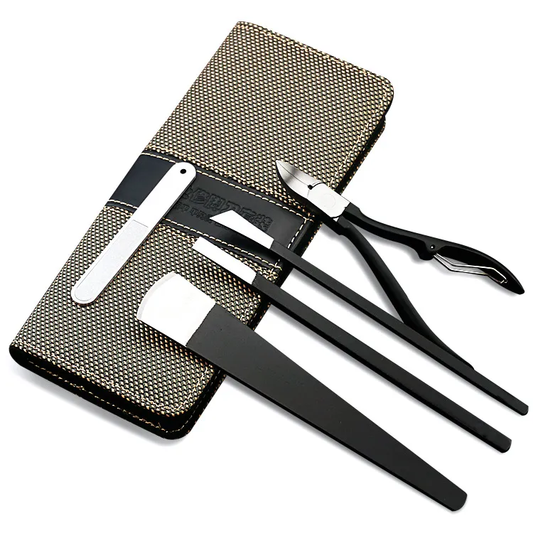 Kit Grande Per Manicure E Pedicure Egiziano - Lussuoso Set Di Bellezza Per Unghie In Acciaio Inossidabile Egiziano - Fatto A Mano Con Cura In Egitto - Italia - Foto 4