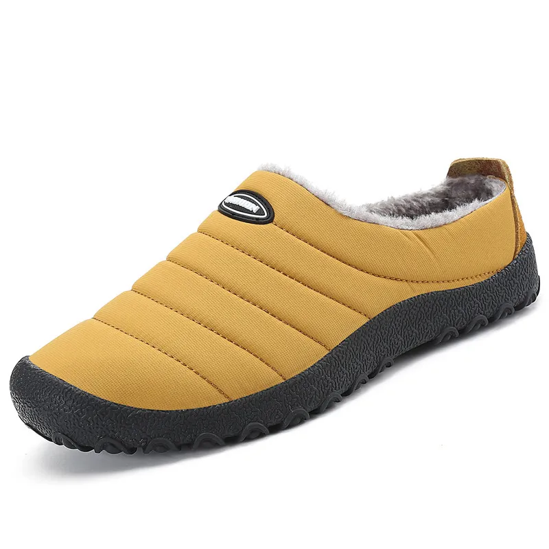 Chinelos de inverno Natal homens ao ar livre Chinelos de pelúcia quente homens sapatos anti-skid unisex chinelos casuais flops zapatos de hombre