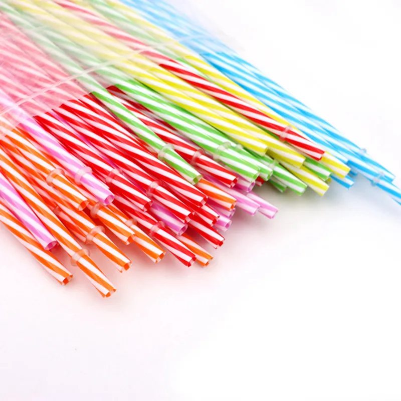 10 Cannucce Riutilizzabili In Silicone Colorato Con Spazzole Pulenti, Per Cocktail, Frullati E Caffè - 3