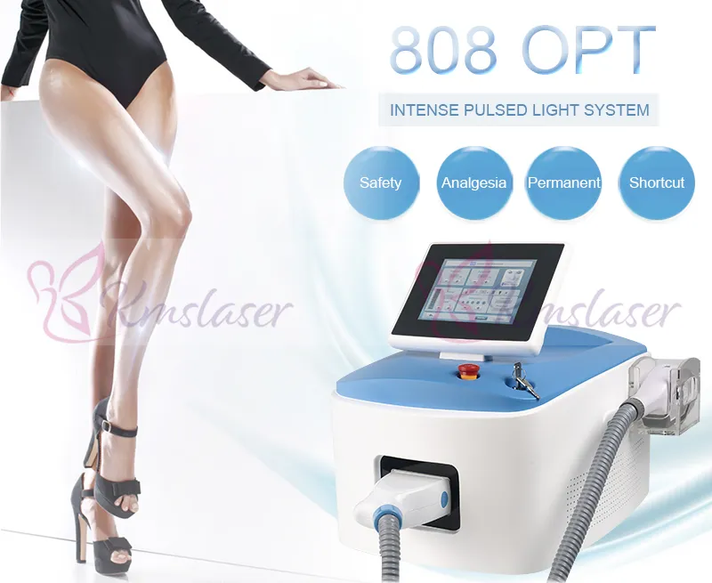 Prezzo di fabbrica approvato CE professionale Macchina per la depilazione IPL OPT permanente e indolore SPA Salon ICE laser a diodi