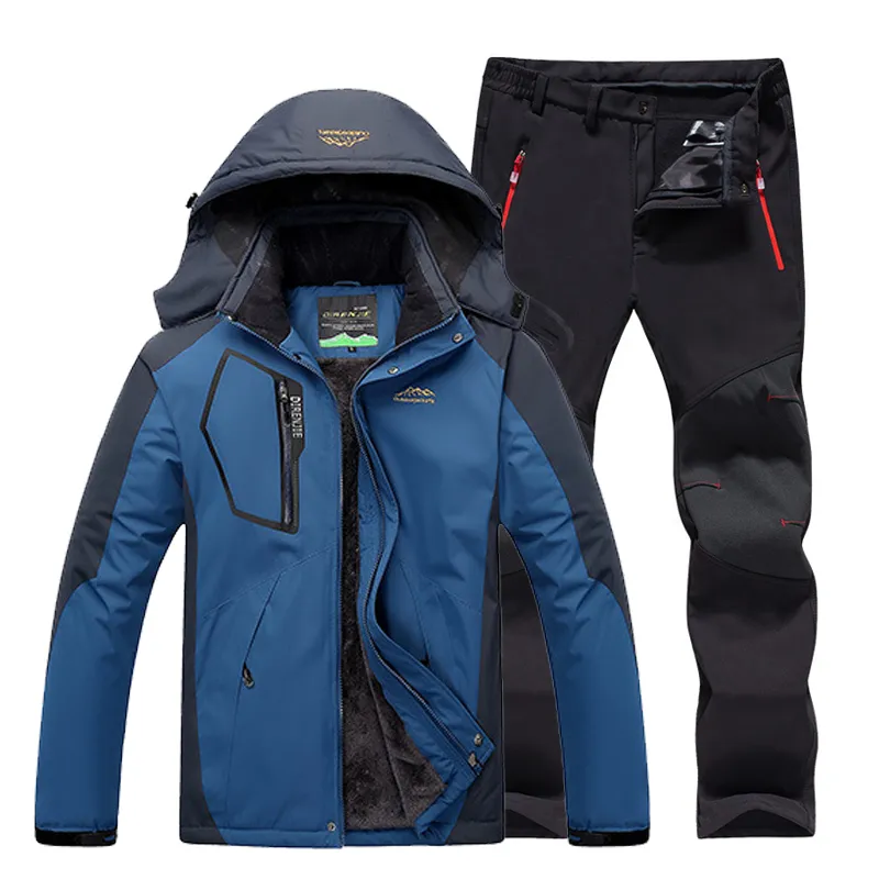 Mens Winter Waterproof Fishing Clothing Set, Warm Hiking Fishing Jacket And  Pants For Outdoor Camping From Jasperwu, $52.71