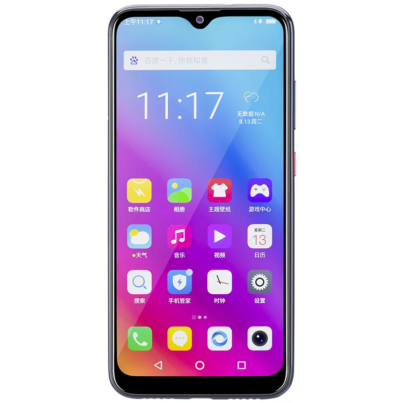 El teléfono celular Ginoee M11s 4G LTE 6 GB de RAM 128 GB ROM de Android 9.0 Octa Core 6,3 pulgadas de pantalla completa Teléfono 16MP de huellas dactilares de identificación móvil elegante