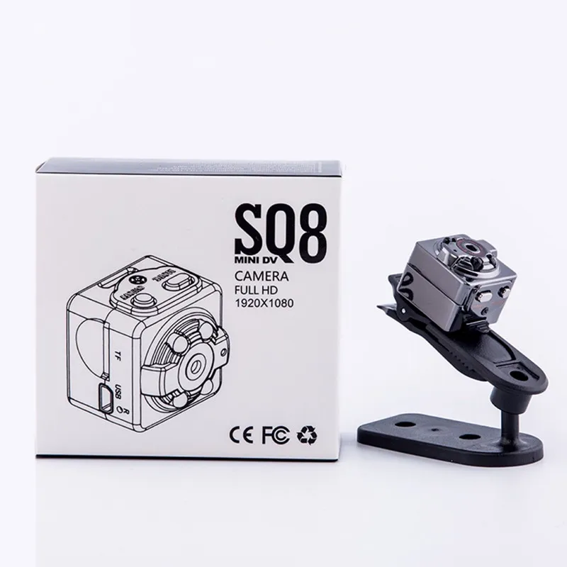 Mini Caméra D'action 4K Avec Clip Rotatif 360° Et Aimant – Écran 0,96" – Étanche 30m – Carte 64 Go Incluse