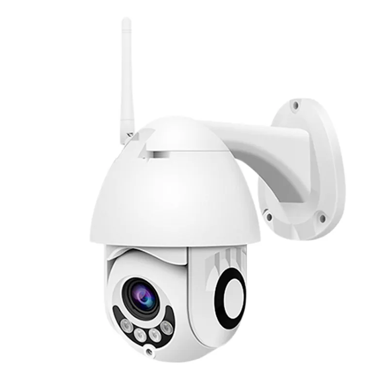 Anspo 1080p Ptz IP-kamera Utomhushastighet Dome Trådlös WiFi Säkerhetskamera Pan Tilt IR-nätverk CCTV-övervakning