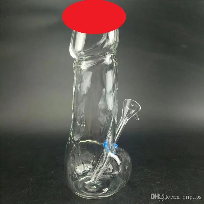 20 cm Il broncio di vetro di alta qualità del tubo di alte qualità del pene con autorizzazione del fumo in stock4252703