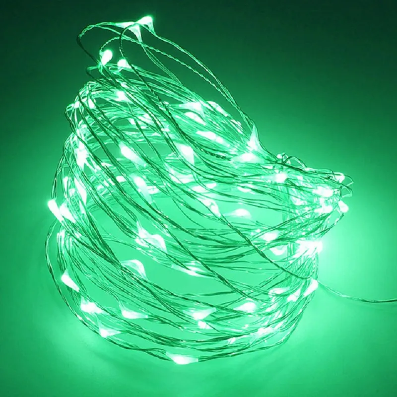 Striscia luminosa USB da 10 m, ghirlande di luci natalizie, festa di nozze