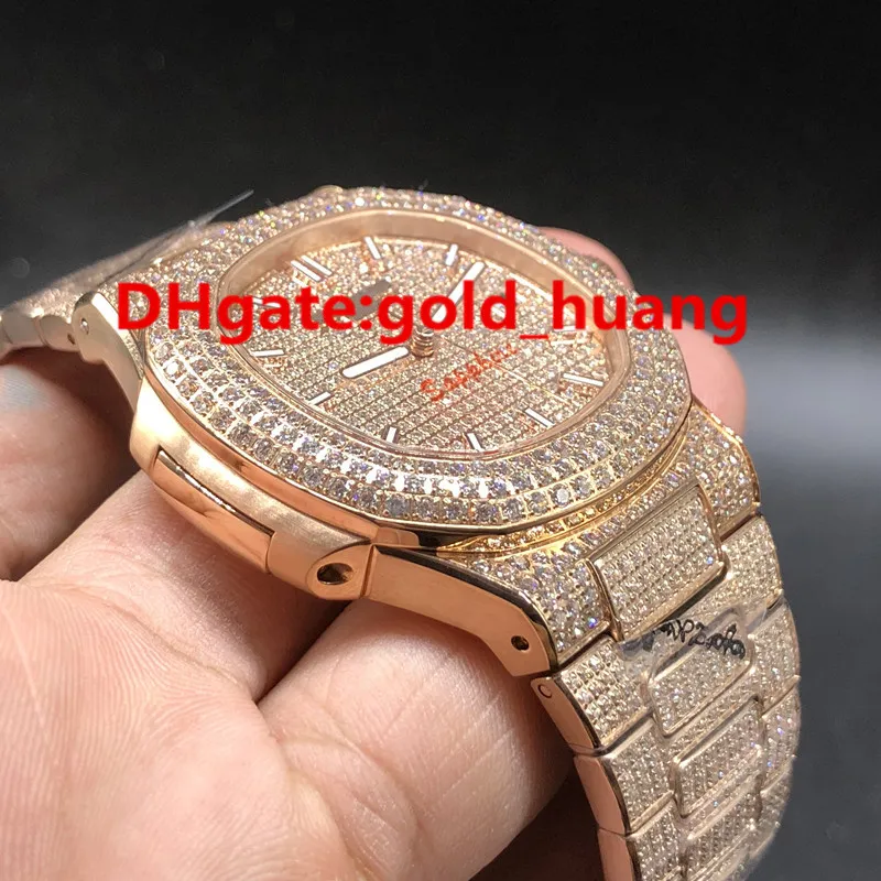 Fake all shop diamond watch