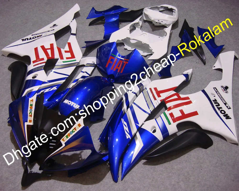 Per Yamaha YZF600 R6 2008-2016 YZF-R6 YZFR6 2009 2010 2011 2012 2013 2014 2015 Carrozzeria Aftermarket Kit Carenatura (Stampaggio ad iniezione)