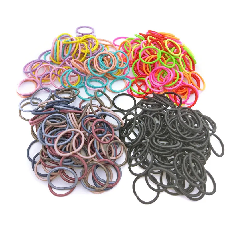 Size 2.2cm Elastic Hair Bands Mini Rubber Band Hair Rope Ponytail Holder  For Kids Girl Hair Accessories From Douzhang, $41.39