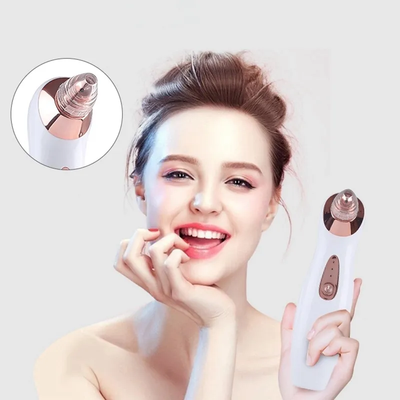 USB-middelenverwijderaar Huidverzorging Pore Blackhead Removal Vacuum Zuiggereedschap Facial Dermabrasie Gezicht Schone Machine