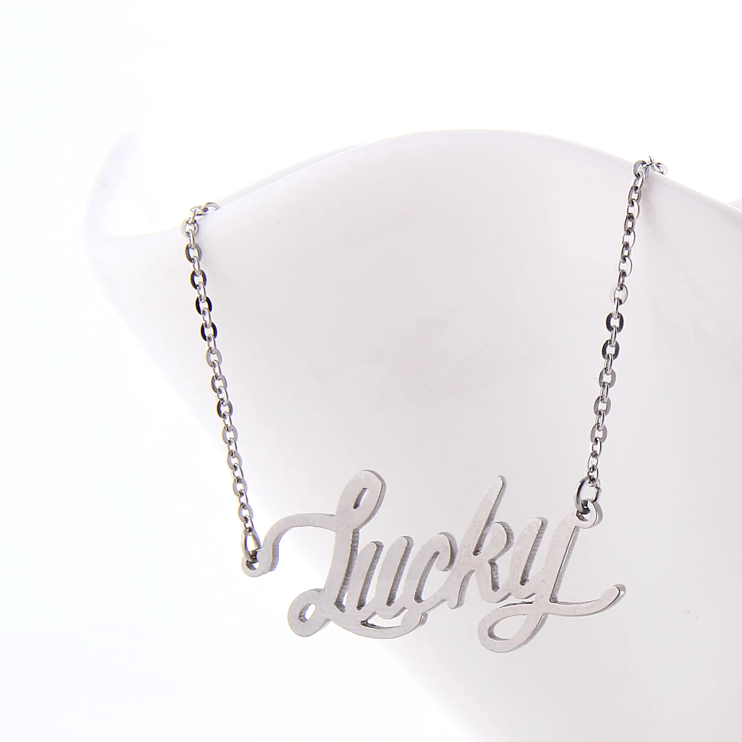 Lucky name deals locket