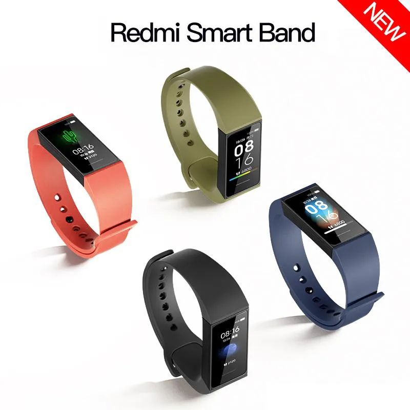 Xiaomi Redmi Band Smart Wristband Fitness Bracelet 1.08" large screen color display Heart Rate Monitor Activity Tracker from Xiaomi Youoin