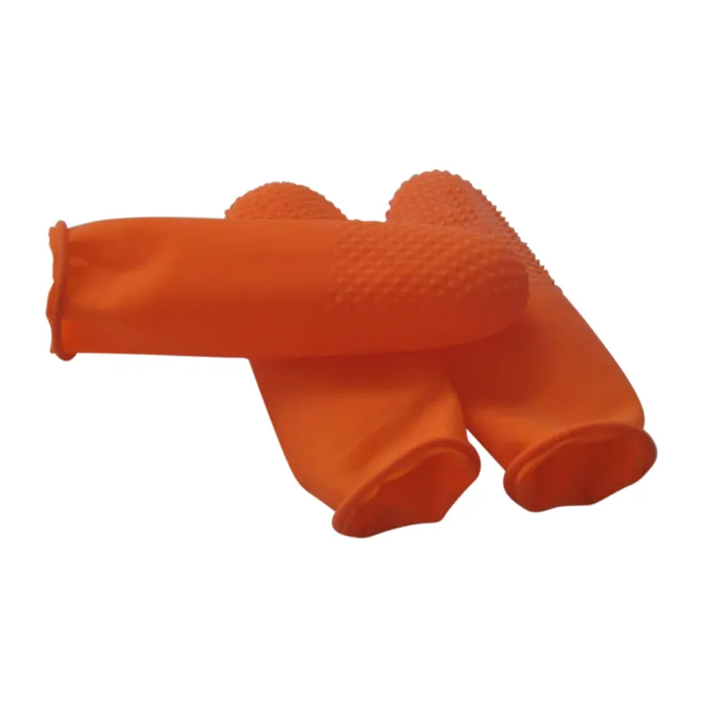 Latex Finger Protectors For Keratin Socap Extensions Heat Insulation, Antislip, And Antistatic