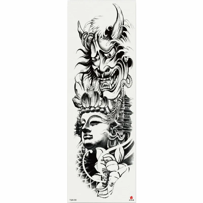 Buddhist Design - Big Magic Tattoo, Koh Phangan, Thailand