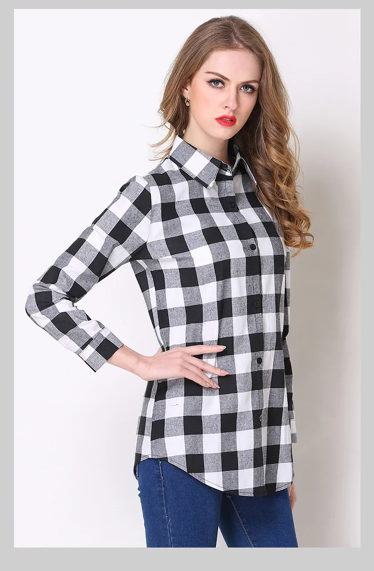 Blusas sales xadrez 2019