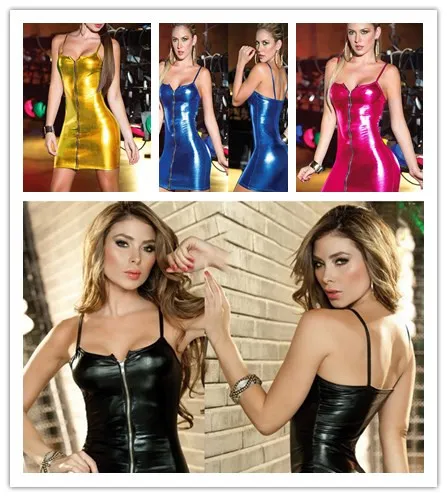 Mode Plus Size Dessous Leder Latex Offener BH Sexy Babydoll Dessous Nachtwäsche Größere Große Größe Luru Strumpfgürtel Women240d