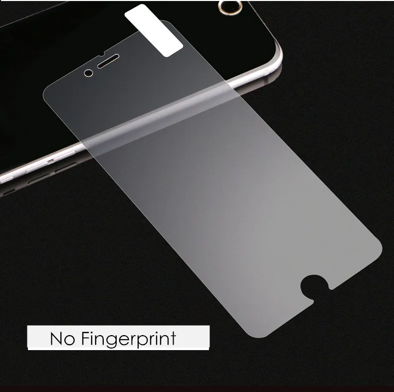 Frostade matt skärmskydd Anti fingeravtryck härdat glas för iPhone 15 14 13 12 mini 11 pro x xs xr max 8 7 plus inget paket