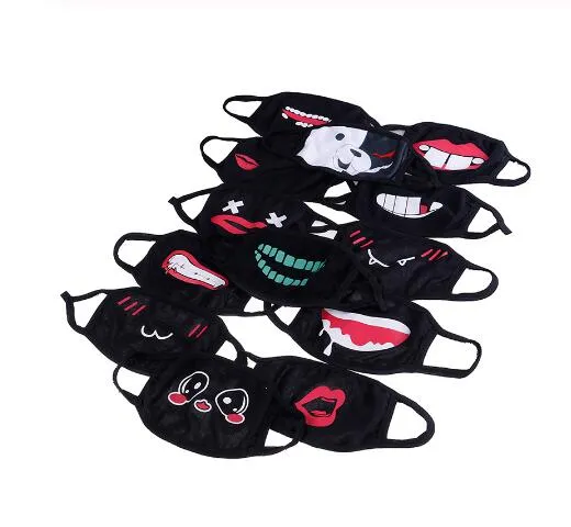 Cotton Dustproof Face Boca Máscara Anime Dos Desenhos Animados Kpop Sorte  Urso Mulheres Homens Muffle Face Boca Máscaras GD54 De $436,21