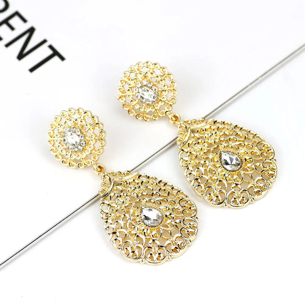 Gold Arabic Earrings | Dangling Earrings | Earrings Morocco | Morocco  Jewelry - Trendy - Aliexpress
