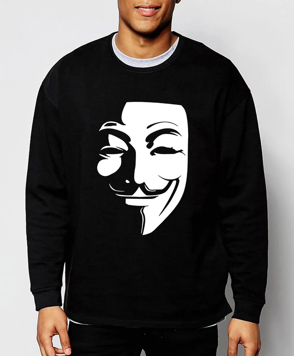 V For Vendetta Guy Fawkes Hoodies 2019 Hot Sale Spring Winter Fashion ...