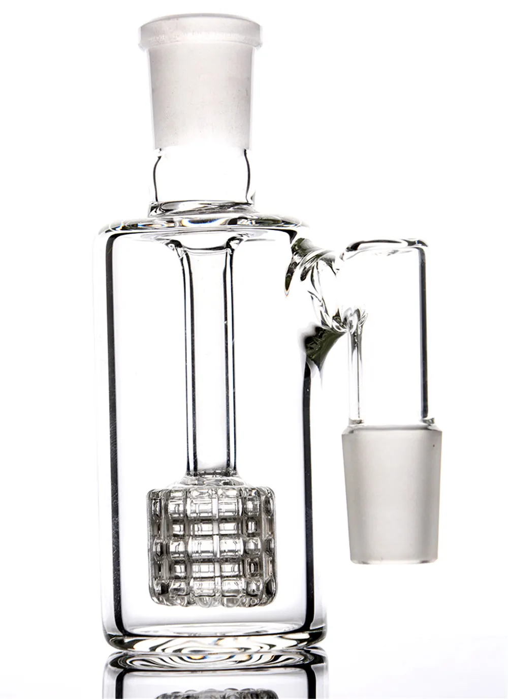 In bouillon dik glas 14 mm asvanger 18 mm glazen asvanger matrix perc voor waterpijpbong rookaccessoires ashcatcher