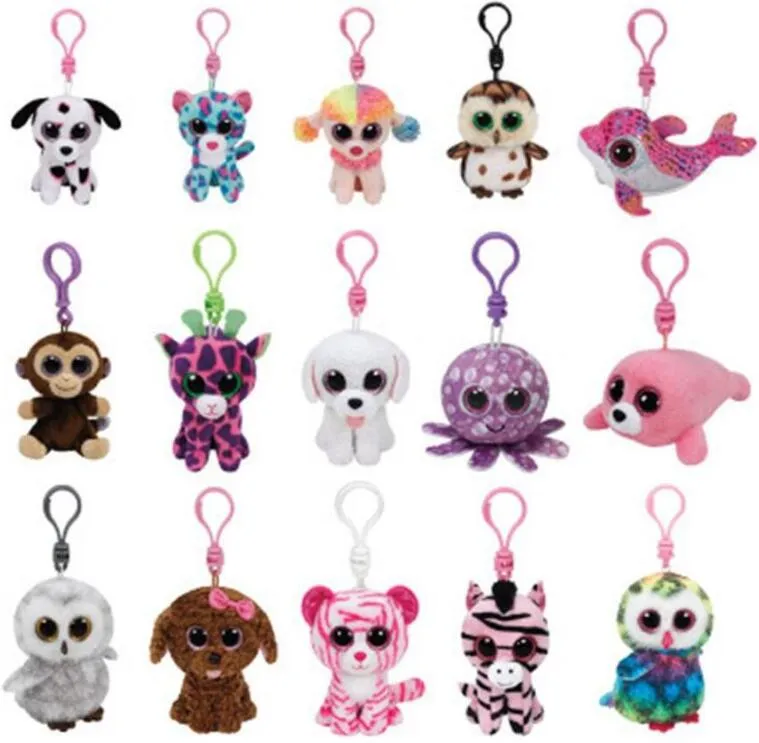 Clips De Pescado De La Tortuga De La Jirafa Beb s Ty Beanie Boos